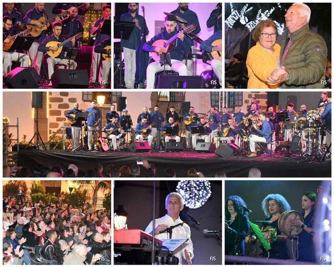 Momentos del concierto de esta noche en la plaza de San Juan/FJS Fotografía. Momentos del concierto de esta noche en la plaza de San Juan/FJS Fotografía.